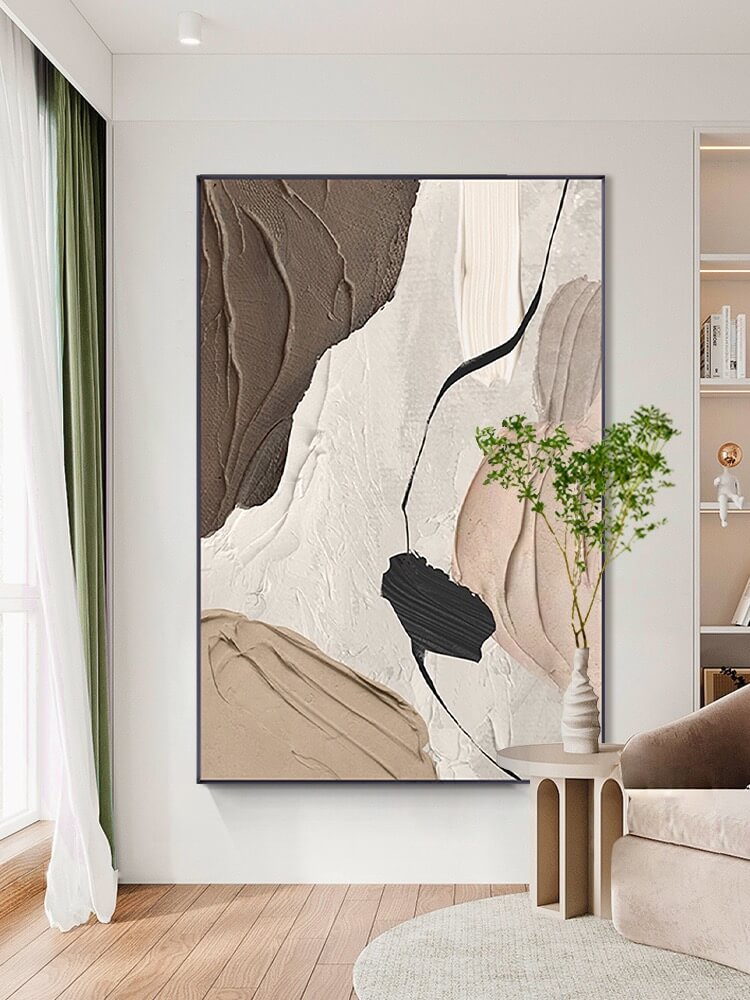 Abstract Canvas Oil Painting Wall Art Decor #ABS1486