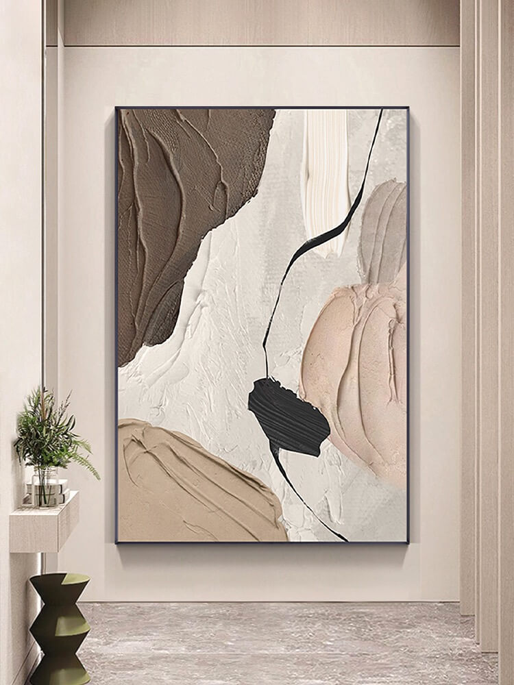 Abstract Canvas Oil Painting Wall Art Decor #ABS1486