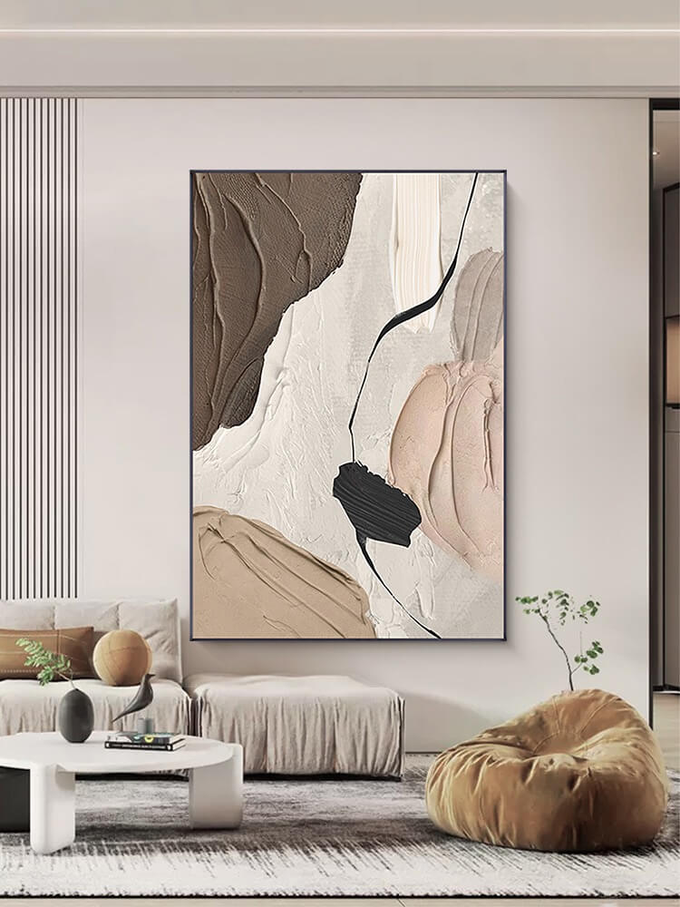 Abstract Canvas Oil Painting Wall Art Decor #ABS1486