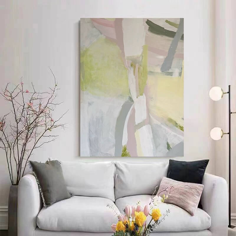 Abstract Canvas Oil Painting Wall Art Decor #ABS1487