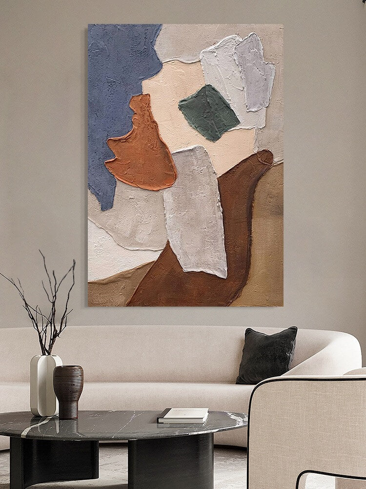 Abstract Canvas Oil Painting Wall Art Decor #ABS1494