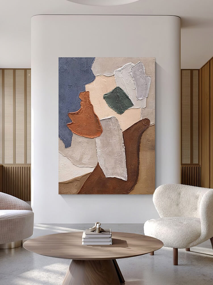 Abstract Canvas Oil Painting Wall Art Decor #ABS1494