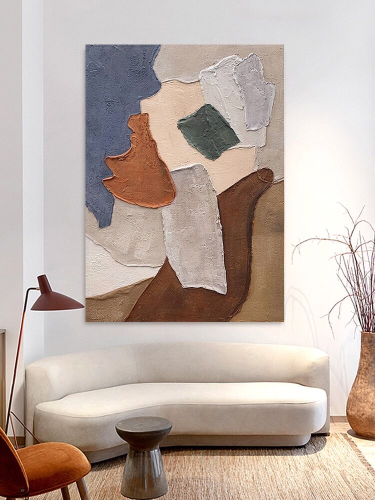 Abstract Canvas Oil Painting Wall Art Decor #ABS1494