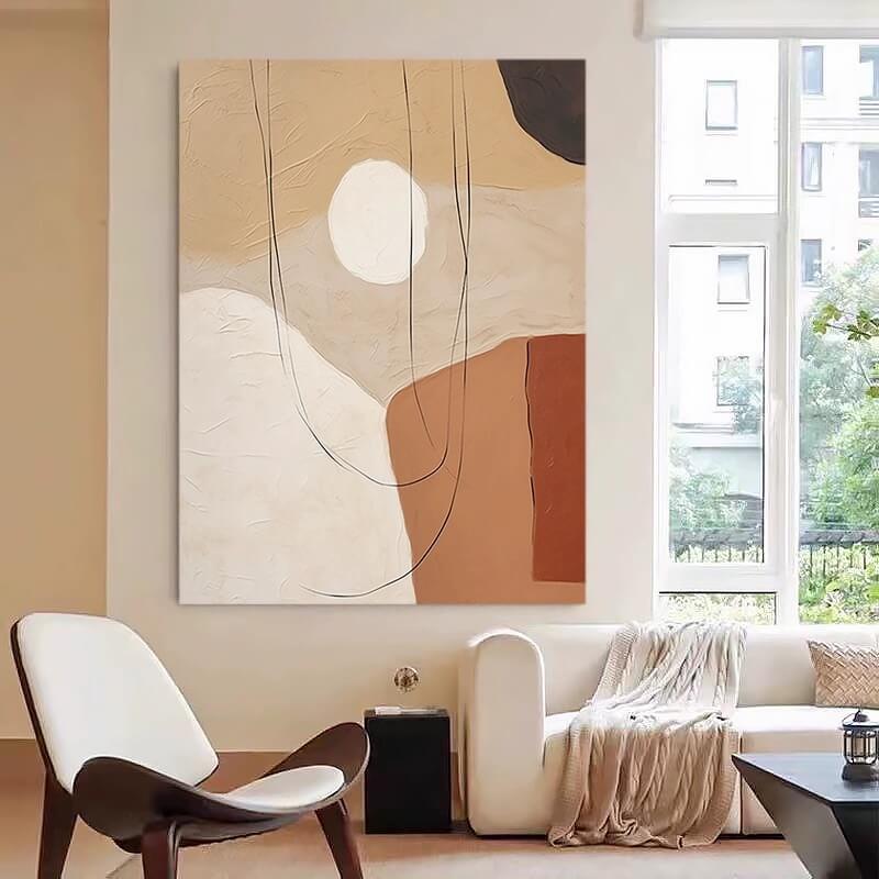 Abstract Canvas Oil Painting Wall Art Decor #ABS1495