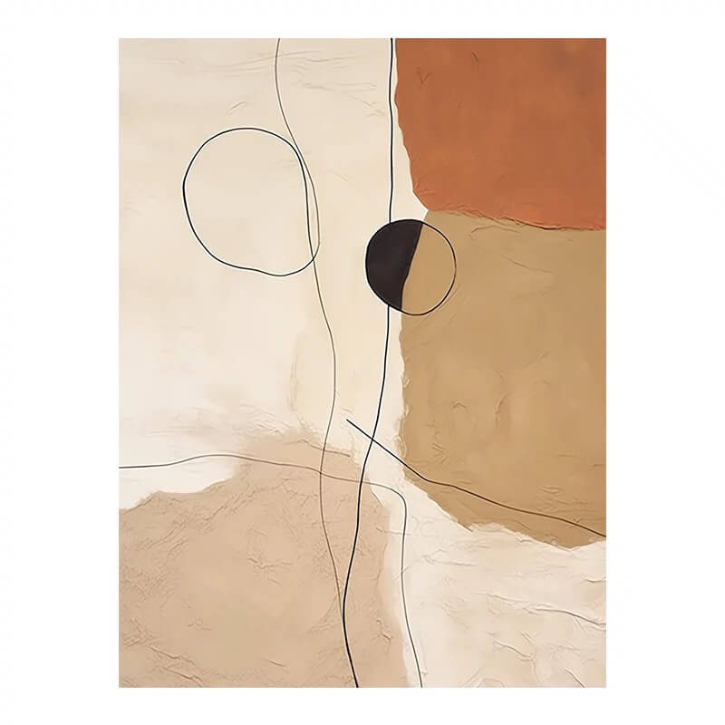 Abstract Canvas Oil Painting Wall Art Decor #ABS1495