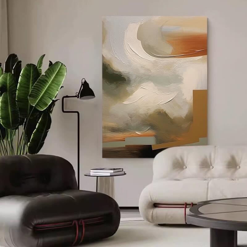 Abstract Canvas Oil Painting Wall Art Decor #ABS1496