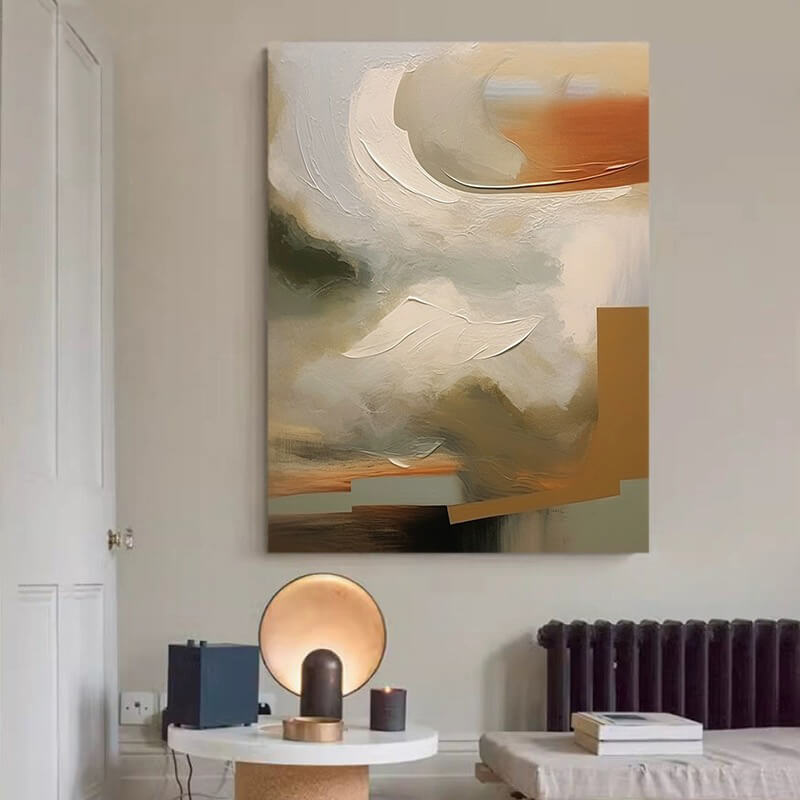 Abstract Canvas Oil Painting Wall Art Decor #ABS1496