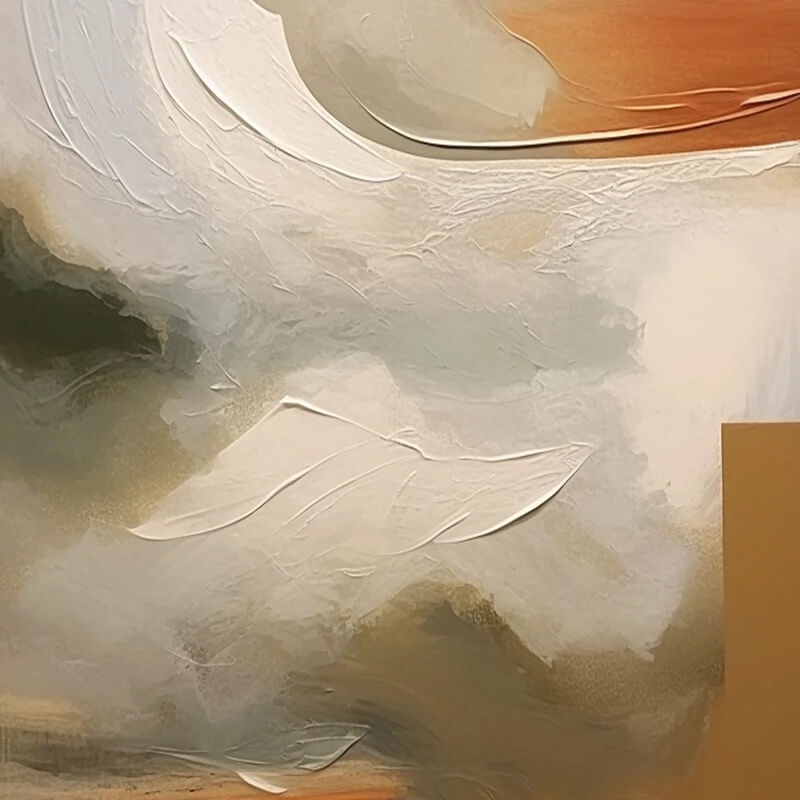 Abstract Canvas Oil Painting Wall Art Decor #ABS1496