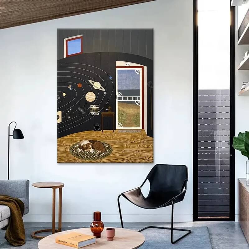 Abstract Canvas Oil Painting Wall Art Decor #ABS1497