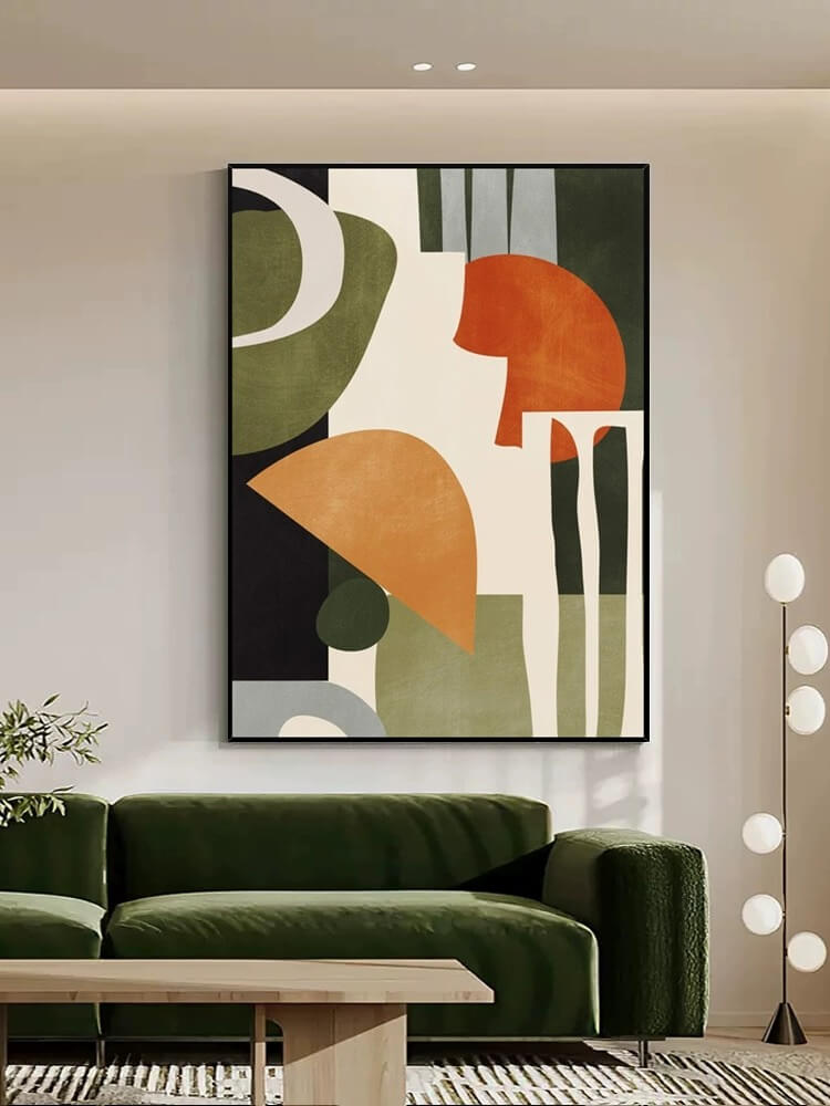 Abstract Canvas Oil Painting Wall Art Decor #ABS1500