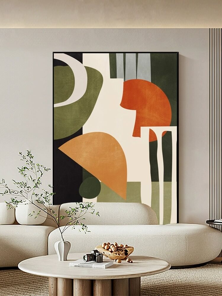 Abstract Canvas Oil Painting Wall Art Decor #ABS1500