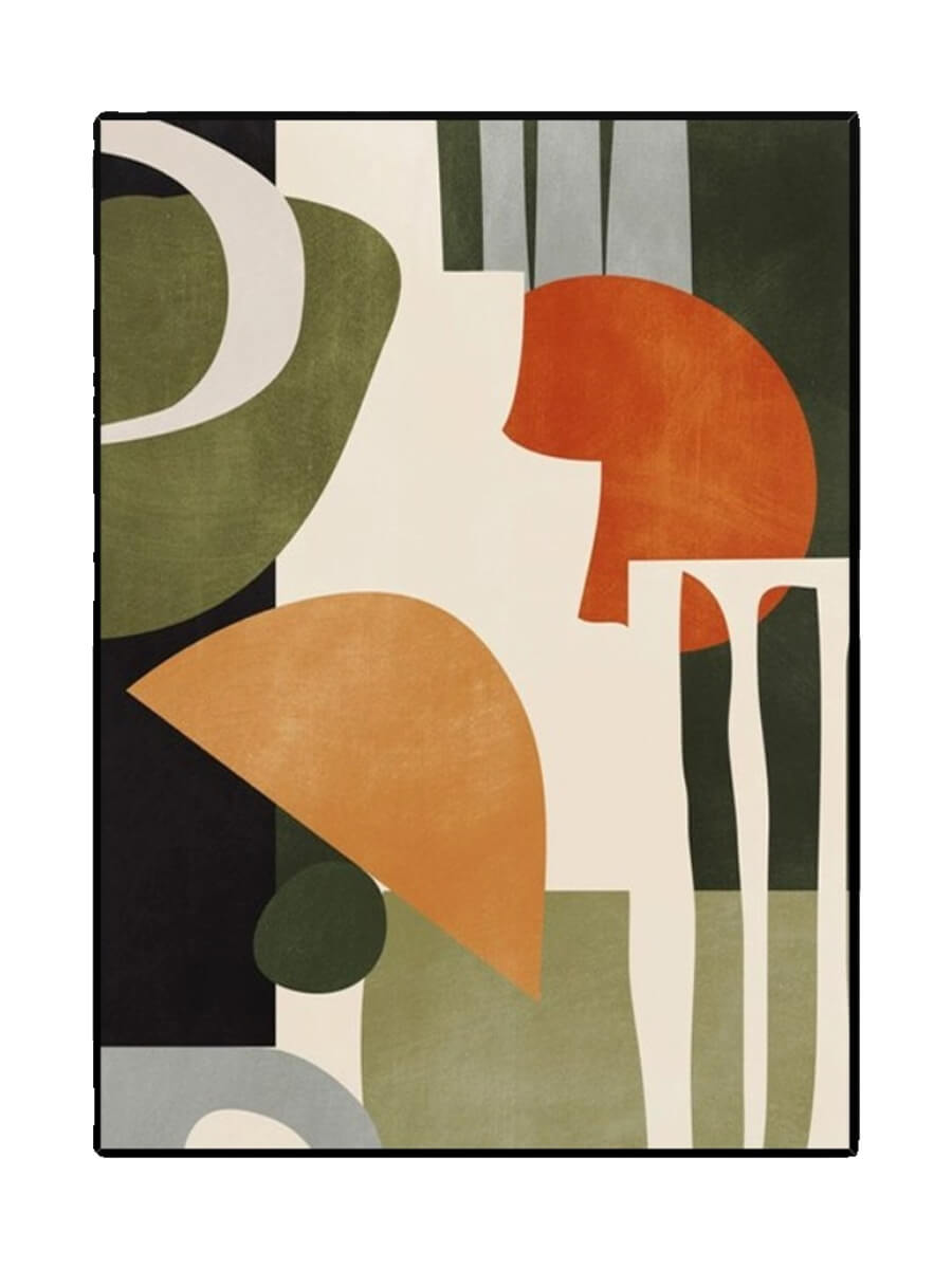 Abstract Canvas Oil Painting Wall Art Decor #ABS1500