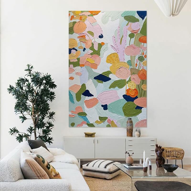 Abstract Canvas Oil Painting Wall Art Decor #ABS1503