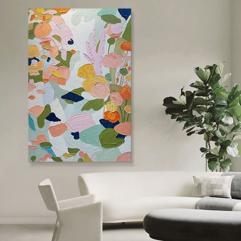 Abstract Canvas Oil Painting Wall Art Decor #ABS1503