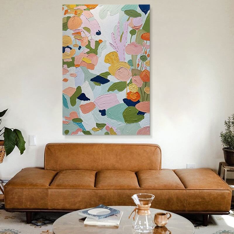 Abstract Canvas Oil Painting Wall Art Decor #ABS1503