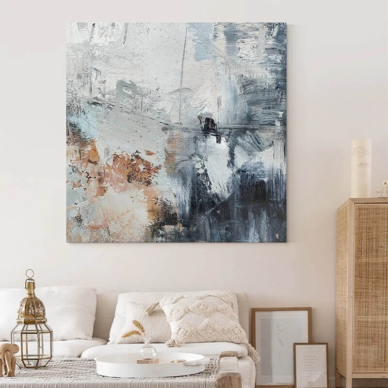 Abstract Canvas Oil Painting Wall Art Decor #ABS1504