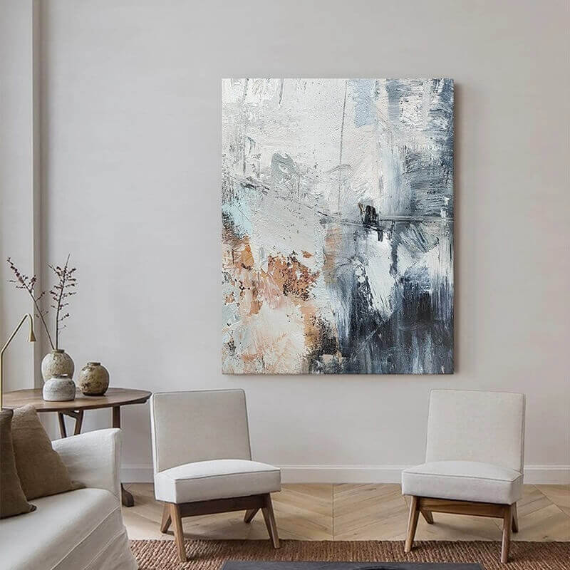 Abstract Canvas Oil Painting Wall Art Decor #ABS1504