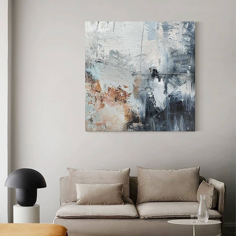 Abstract Canvas Oil Painting Wall Art Decor #ABS1504