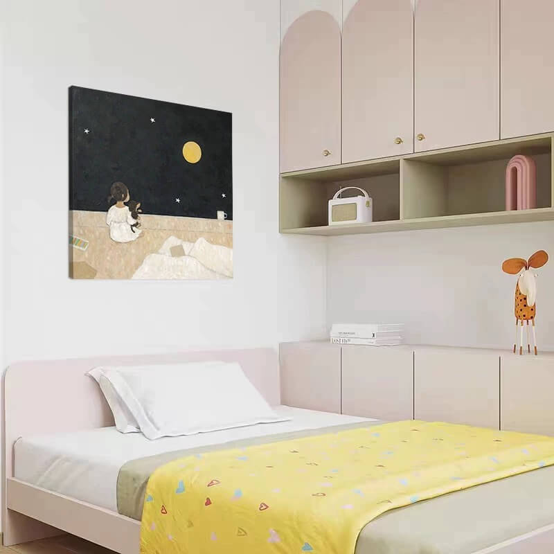 Abstract Canvas Oil Painting Wall Art Decor #ABS1505