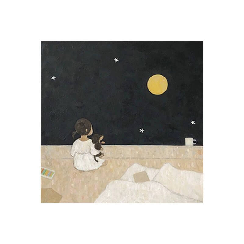 Abstract Canvas Oil Painting Wall Art Decor #ABS1505