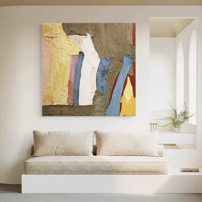 Abstract Canvas Oil Painting Wall Art Decor #ABS1507