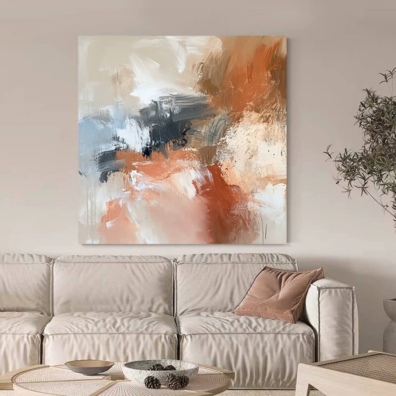 Abstract Canvas Oil Painting Wall Art Decor #ABS1508