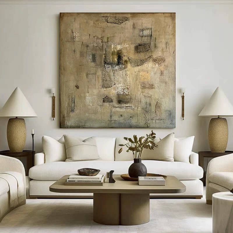 Abstract Canvas Oil Painting Wall Art Decor #ABS1509