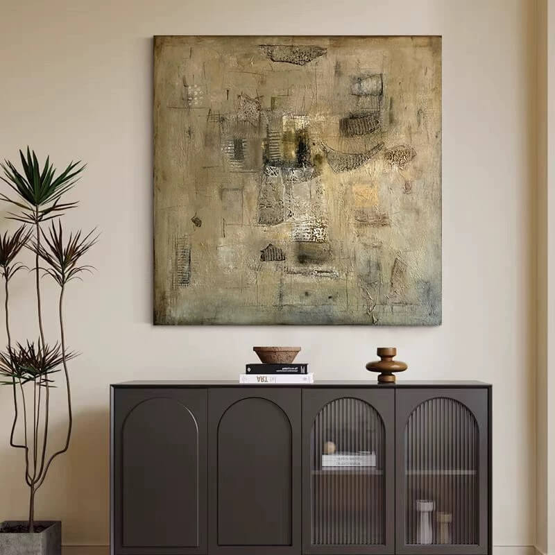 Abstract Canvas Oil Painting Wall Art Decor #ABS1509