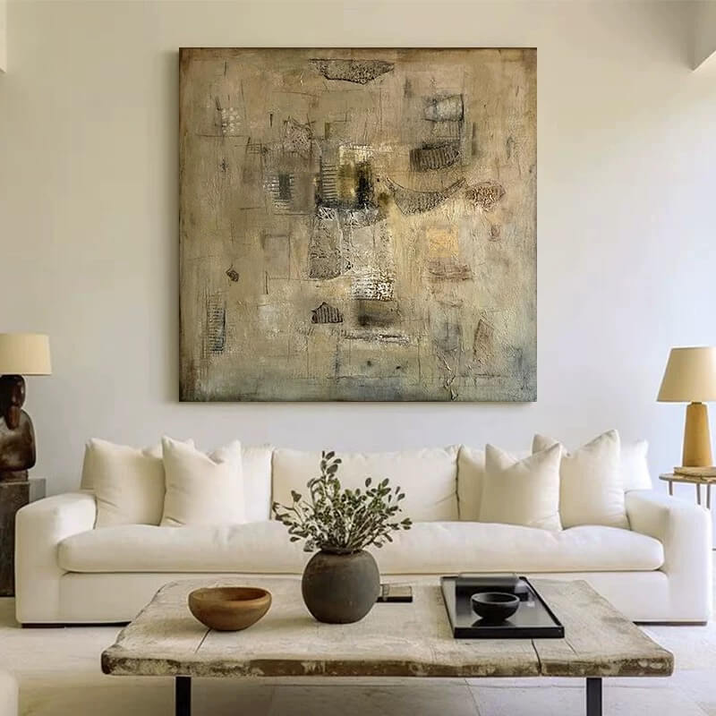 Abstract Canvas Oil Painting Wall Art Decor #ABS1509