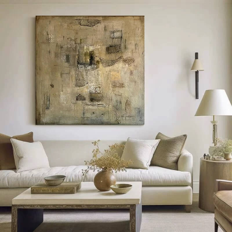 Abstract Canvas Oil Painting Wall Art Decor #ABS1509