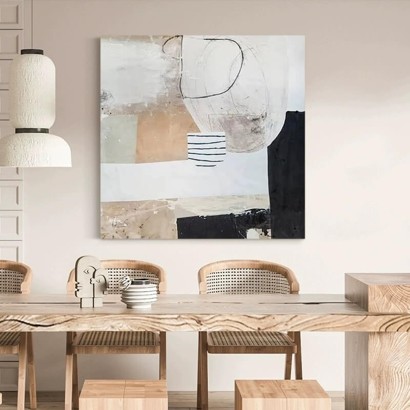 Abstract Canvas Oil Painting Wall Art Decor #ABS1511