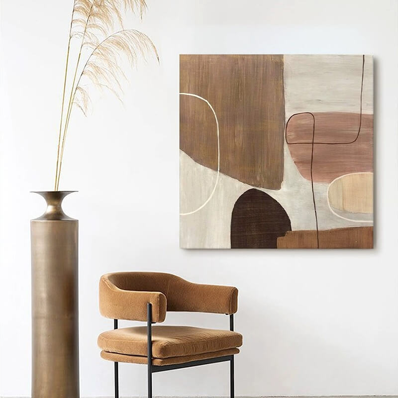 Abstract Canvas Oil Painting Wall Art Decor #ABS1512