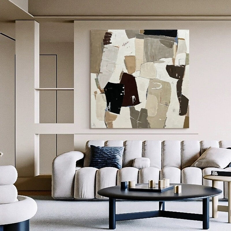 Abstract Canvas Oil Painting Wall Art Decor #ABS1513