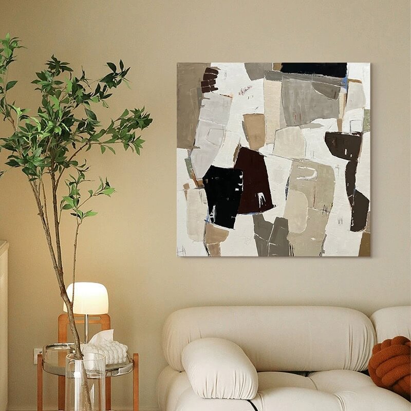 Abstract Canvas Oil Painting Wall Art Decor #ABS1513