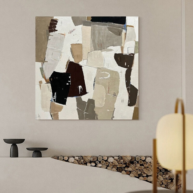 Abstract Canvas Oil Painting Wall Art Decor #ABS1513