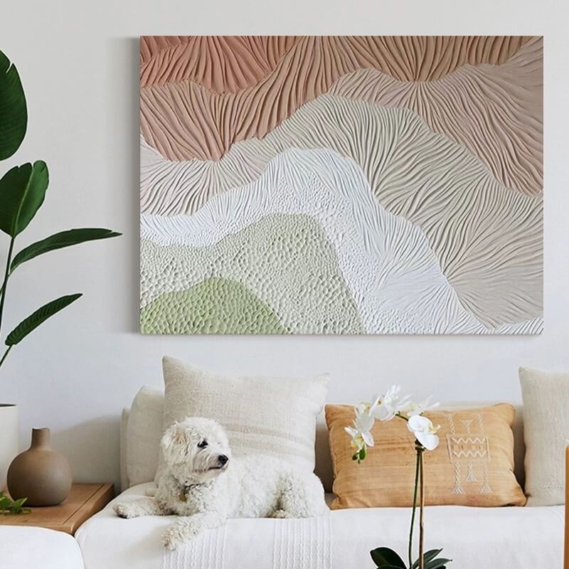 Abstract Canvas Oil Painting Wall Art Decor #ABS1517