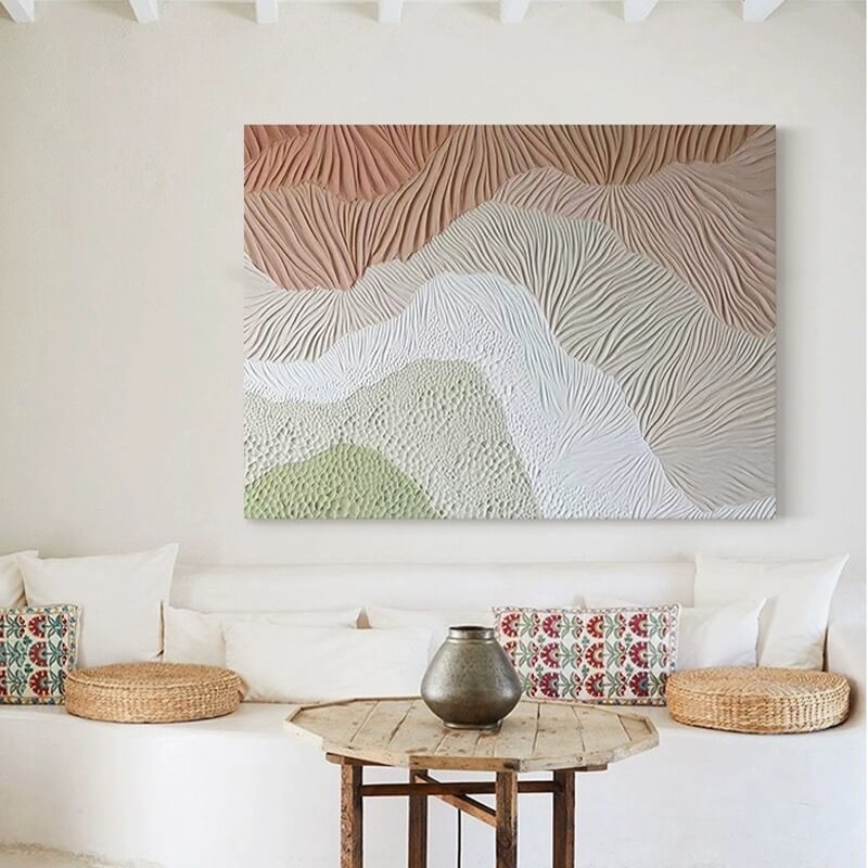 Abstract Canvas Oil Painting Wall Art Decor #ABS1517