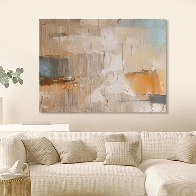 Abstract Canvas Oil Painting Wall Art Decor #ABS1519