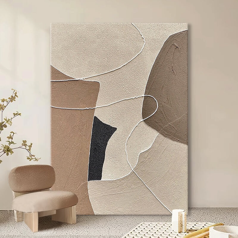 Abstract Canvas Oil Painting Wall Art Decor #ABS1521