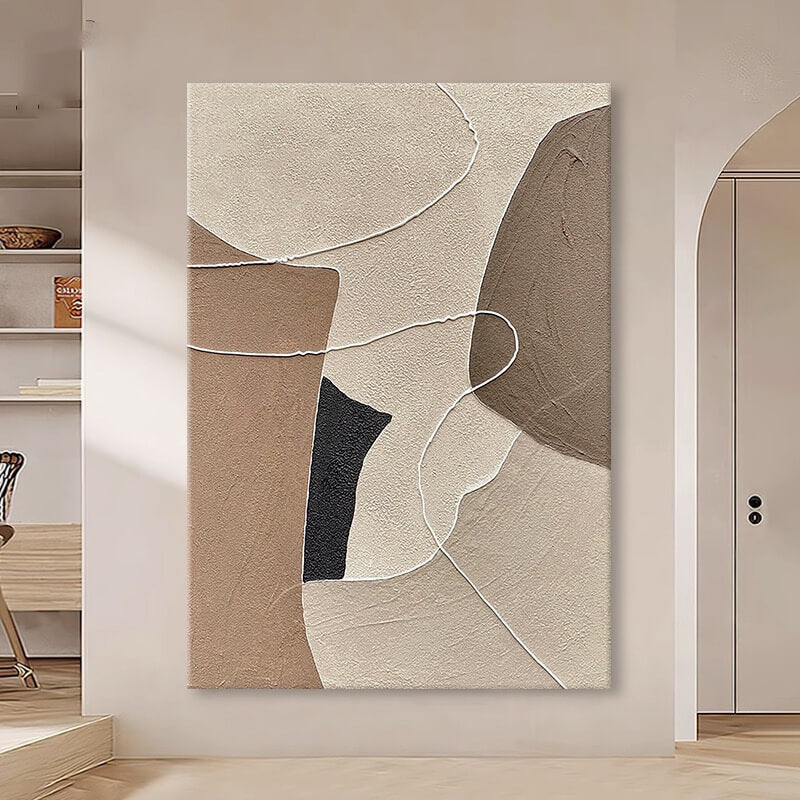Abstract Canvas Oil Painting Wall Art Decor #ABS1521