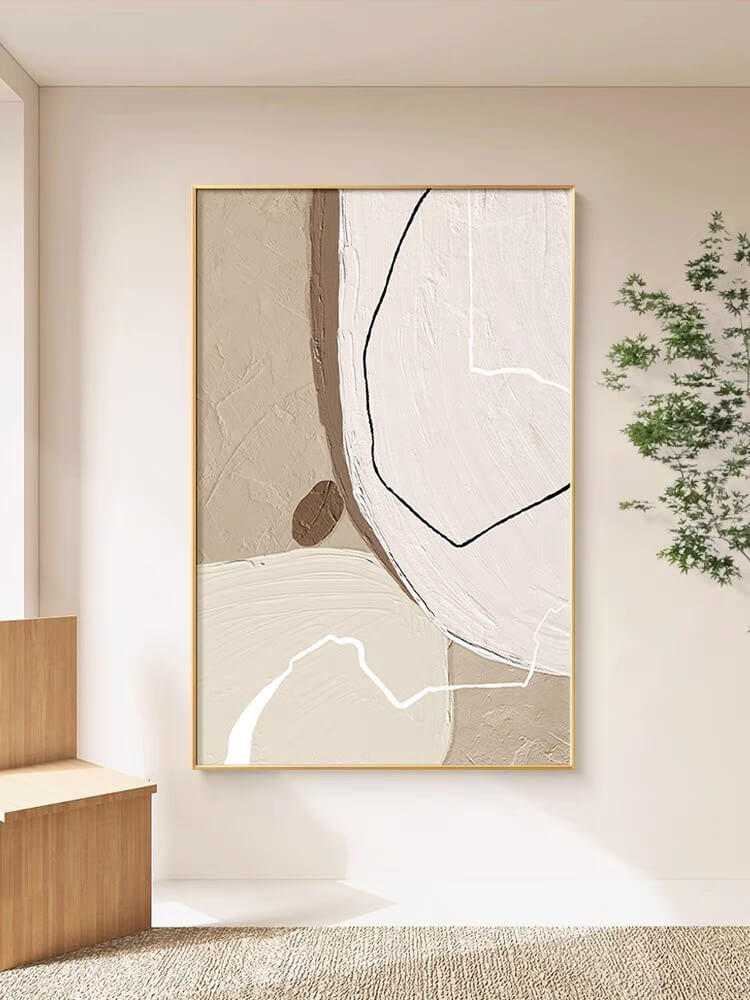 Abstract Canvas Oil Painting Wall Art Decor #ABS1522