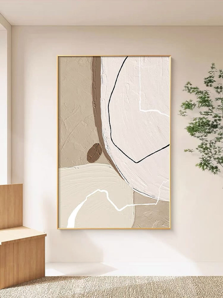 Abstract Canvas Oil Painting Wall Art Decor #ABS1522