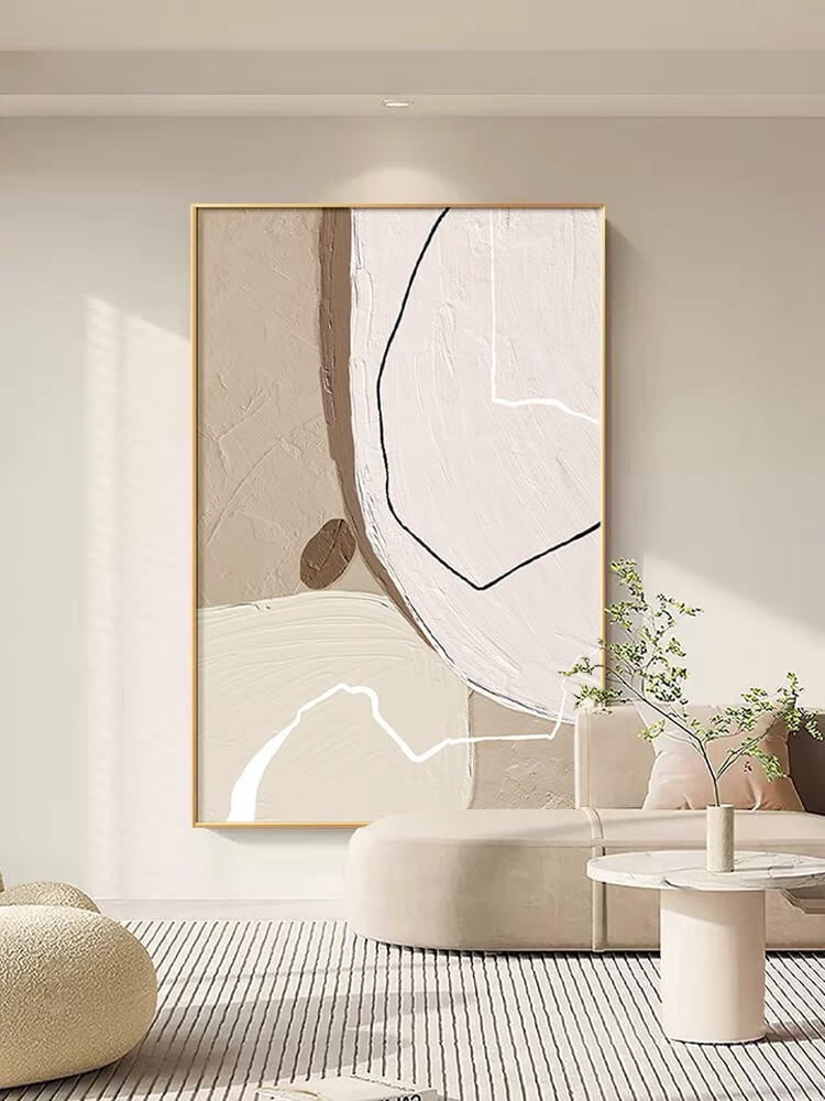 Abstract Canvas Oil Painting Wall Art Decor #ABS1522