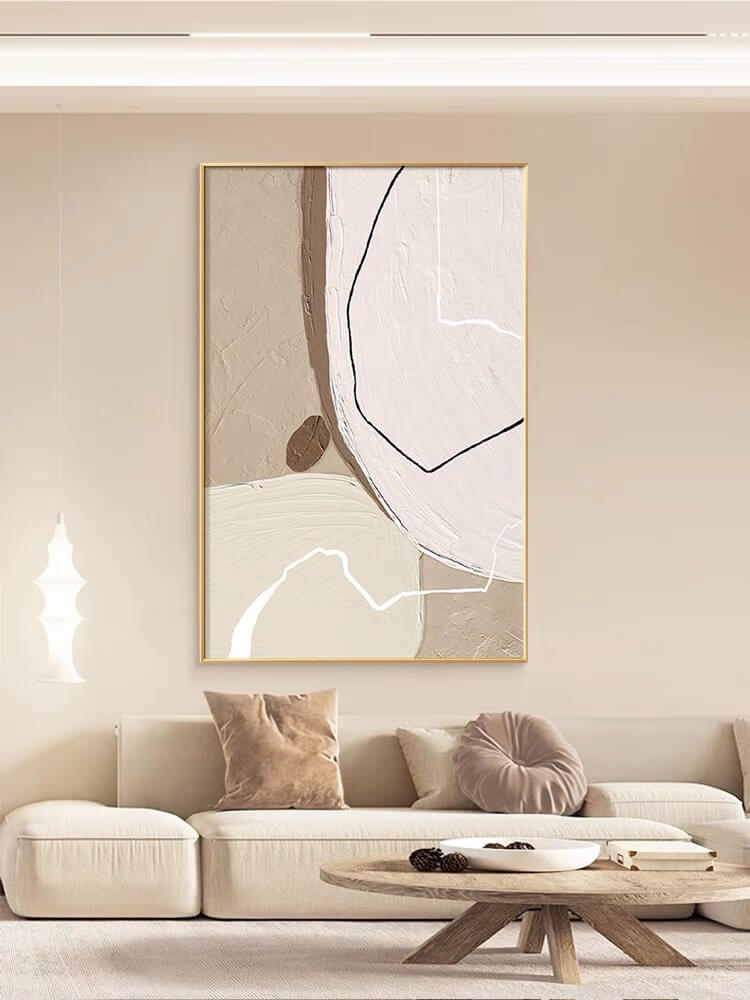 Abstract Canvas Oil Painting Wall Art Decor #ABS1522