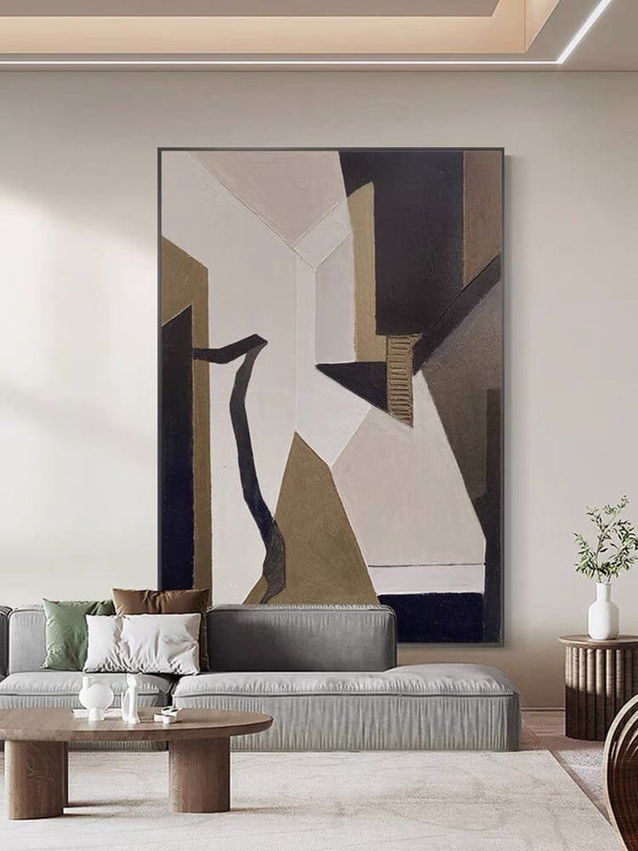 Abstract Canvas Oil Painting Wall Art Decor #ABS1523