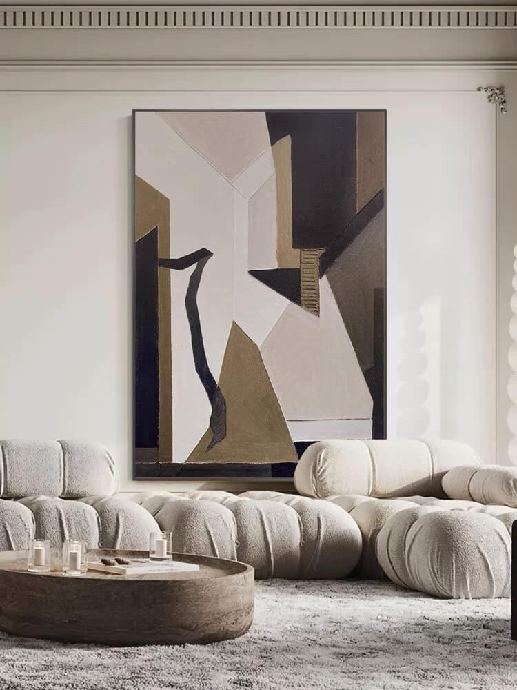 Abstract Canvas Oil Painting Wall Art Decor #ABS1523