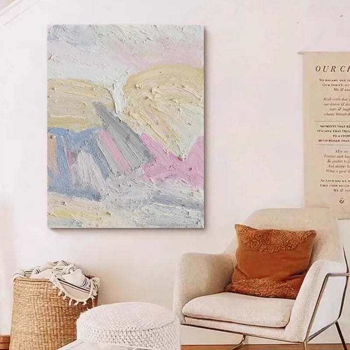 Abstract Canvas Oil Painting Wall Art Decor #ABS1524