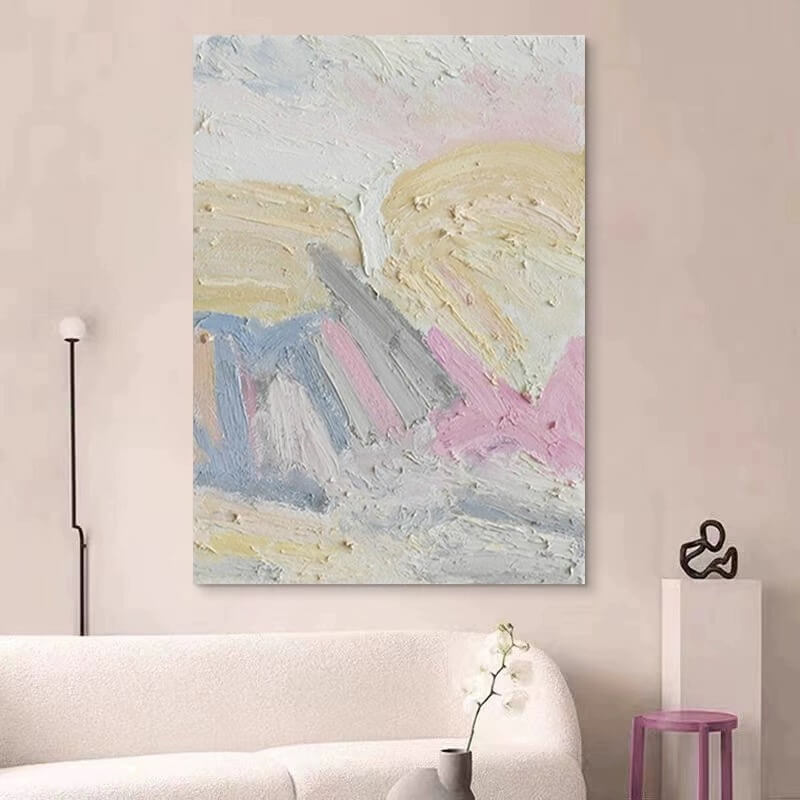Abstract Canvas Oil Painting Wall Art Decor #ABS1524