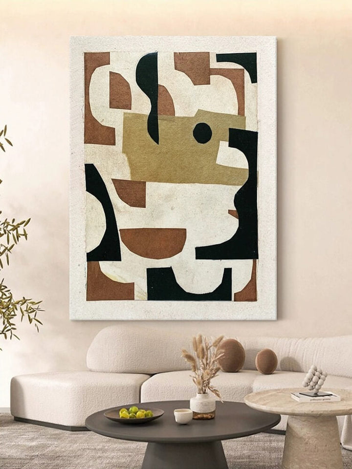 Abstract Canvas Oil Painting Wall Art Decor #ABS1525