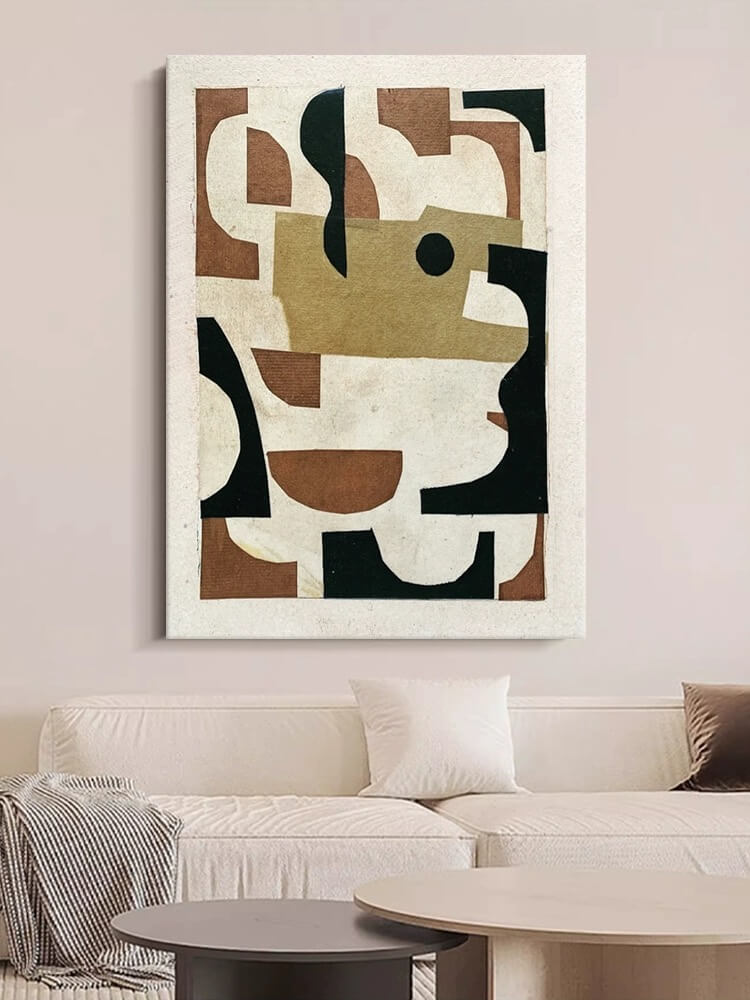 Abstract Canvas Oil Painting Wall Art Decor #ABS1525
